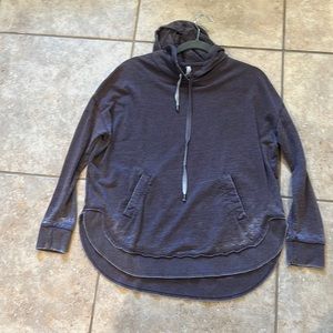 ZSupply purple hooded sweatshirt. Size small.